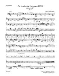 Leonore Overture for Orchestra No.3 Op.72 (1806) (Cello)