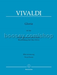 Gloria RV589 (arr. SSAA)  vocal score