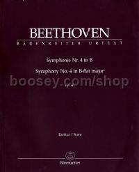 Symphony No. 4 in B-flat major op. 60 (full score)