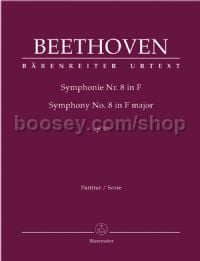Symphony No. 8 in F major op. 93 (Full Score: Urtext Edition)
