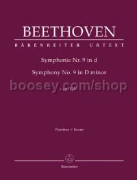 Symphony No. 9 in D minor, op. 125 (full score)