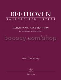 Concerto for Pianoforte and Orchestra No. 5 in Eb major, op. 73 (Critical Commentary)