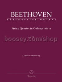 String Quartet in C-sharp minor Op.131 (Critical Report)