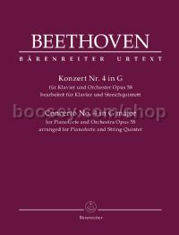 Sextet based on the Piano Concerto No. 4 in G major op. 58 (score & parts)