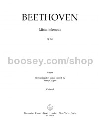 Missa solemnis Op.123 (Violin I)