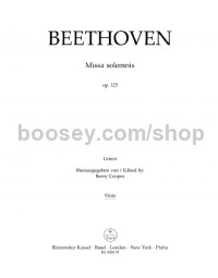 Missa solemnis Op.123 (Viola)