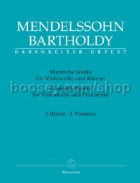 Complete Works for Violoncello and Pianoforte (Vol 1-2)