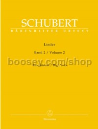 Lieder, Volume 2 (High Voice)