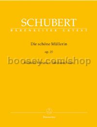 Die schöne Müllerin Op.25 (Medium Voice)