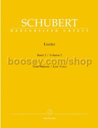 Lieder, Volume 2 (Low Voice)