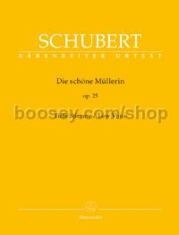 Die schöne Müllerin Op.25 (Low Voice)