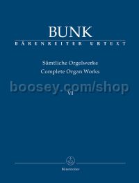 Organ Works Vol. 6: Works Without Opus Number (+ CD)