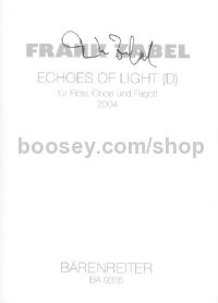 Echoes Of Light (2004) for flute, oboe & bassoon