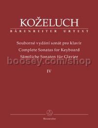 Complete Sonatas for Keyboard Solo, Vol. 4, Nos. 38-50