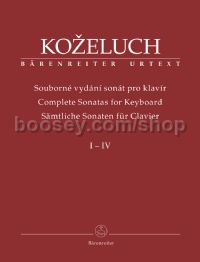 Complete Sonatas for Keyboard Solo (Vols. 1-4)