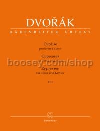 Cypresses (Cypriše) for Tenor and Piano B 11