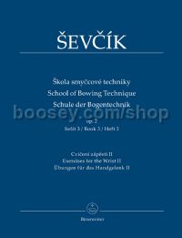 School of Bowing Technique, Op. 2, Book 3