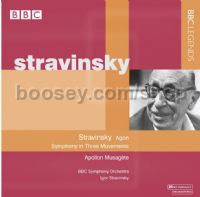 Stravinsky conducts Stravinsky (BBC Legends Audio CD)