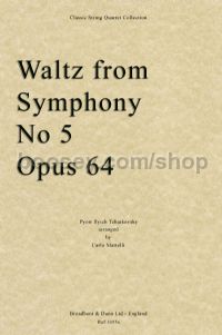 Waltz from Symphony No. 5, Op. 64 (String Quartet Parts)