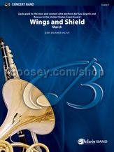 Wings and Shield (Concert Band)
