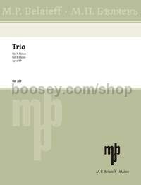 Trio op. 59 - 3 flutes (score & parts)