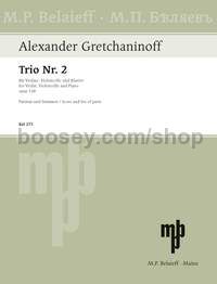 Piano Trio No. 2 in G major op. 128 - violin, cello & piano (score & parts)