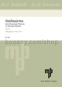 Sinfonietta op. 31 - orchestra (study score)