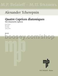 4 Caprices diatoniques op. posth. - harp