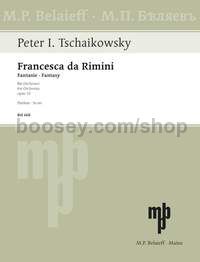 Francesca da Rimini op. 32 - orchestra (score)