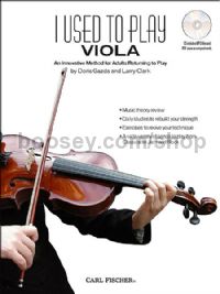 I Used to Play Viola: An Innovative Method for Adults Returning to Play (+ CD)