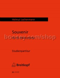 Souvenir - 41 instruments (study score)