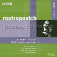Mstislav Rostropovich plays... (BBC Legends Audio CD)