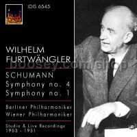 Furtwängler conducts Schumann (Dynamic Audio CD)