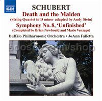 String Quartet "Death and the Maiden" (arr.)/Symphony No.8 "Unfinished" (completed) (Naxos Audio CD)