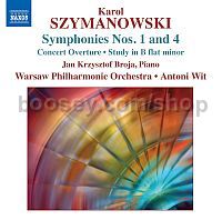 Symphonies Nos. 1 & 4 (Naxos Audio CD)