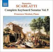 Complete Keyboard Sonatas vol.9 (Naxos Audio CD)