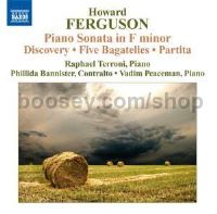 Piano Sonata in F minor/Discovery/5 Bagatelles/Partita (Naxos Audio CD)