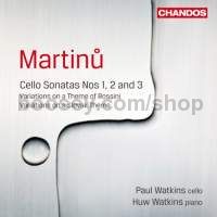 Cello Sonatas 1, 2 & 3 (Chandos Audio CD)