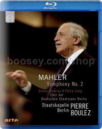 Boulez conducts Symphony No.2 in C minor 'Resurrection'  (Euroarts Blu-Ray Disc)
