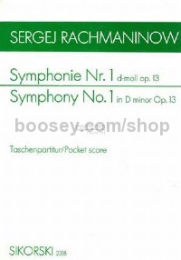 Symphony No.1 Op. 13 in D minor (pocket score)