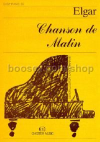 Chanson De Matin Op 15 No.2 (arr. easy solo piano)