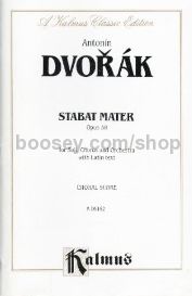 Stabat Mater Op 58 (choral score - Latin)
