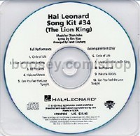 Song Kit 34: "The Lion King" (Show Trax CD)