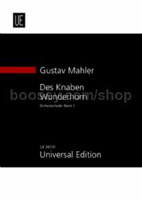 Des Knaben Wunderhorn, Vol.I (Voice & Orchestra) (Study Score)