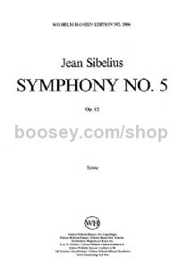 Symphony No.5 Op 82 (Full Score)