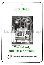 Wachet auf, ruft uns die Stimme BWV 645 (organ)