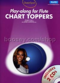 Guest Spot: Chart Toppers - Flute (Bk & CDs)