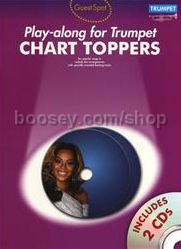 Guest Spot: Chart Toppers - Trumpet (Bk & CDs)