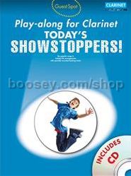 Guest Spot: Today's Showstoppers - Clarinet (Bk & CD)