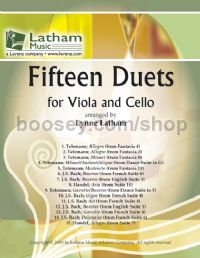 Duets (15) For Viola & Cello from the Baroque Era